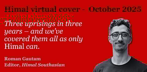 Southasia’s three uprisings in three years – Himal Virtual Cover, October 2025