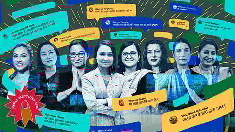 How online abuse and patriarchy hold back women in the Nepal election