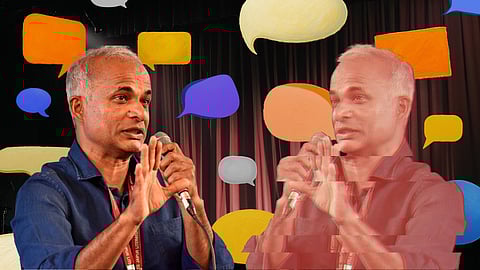 A regular among India’s literati, the novelist and commentator Manu Joseph thrives on elite access, simultaneously courting and critiquing the liberal circles whose attention he commands.