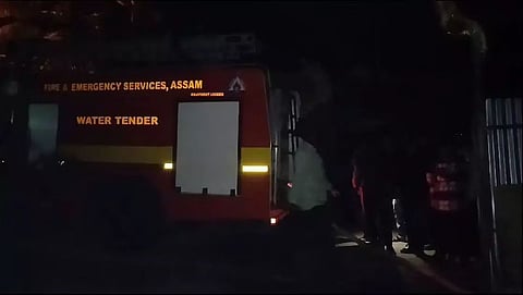 असम: लाखों रुपये की संपत्ति जलकर खाक