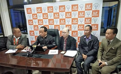 मिजोरम: बीजेपी ने मारा काउंसिल में सत्ता से कांग्रेस-एमएनएफ सरकार को गिराया