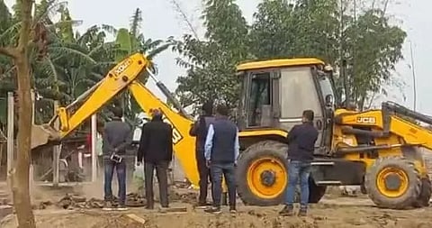 बारपेटा जिले में अतिक्रमणकारियों से 400 बीघे को मुक्त कराने के लिए बेदखली अभियान