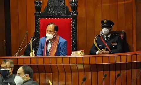 (Biswajit Daimary rejects adjournment motions) स्पीकर बिस्वजीत दैमारी ने स्थगन प्रस्तावों को किया खारिज; कांग्रेस, एआईयूडीएफ ने किया वाकआउट