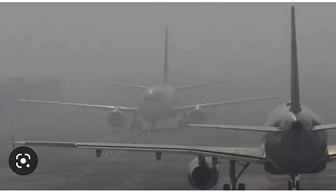 शीत लहर की चपेट में आने से पूर्वोत्तर में वायु, ट्रेन सेवाएं प्रभावित