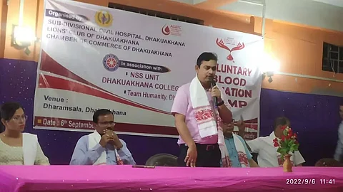 Blood donation camp :धर्मशाला में रक्तदान शिविर का आयोजन