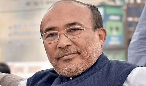 मणिपुर के मुख्यमंत्री एन बीरेन सिंह ने इरिल नदी पर पुल का उद्घाटन किया
