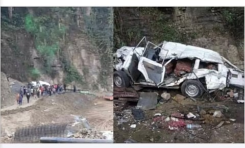 मिजोरम : चट्टान से गिरा वाहन, 5 की मौके पर ही मौत
