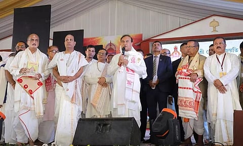 शंकरदेव ने असमिया समाज को अमृत रोक्स दिया: सीएम हिमंत बिस्वा सरमा