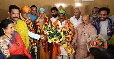 राज्यसभा चुनाव परिणाम: भारतीय जनता पार्टी और कांग्रेस ने चार-चार सीटों पर जीत हासिल की