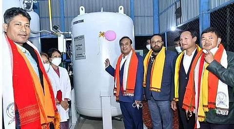 मुख्यमंत्री हिमंत बिस्वा सरमा ने दीमा हसाओ के लोगों को परियोजनाएं समर्पित की