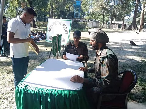 भारतीय सेना असम पुलिस कमांडो बटालियन भर्ती के लिए प्रशिक्षण आयोजित करती है