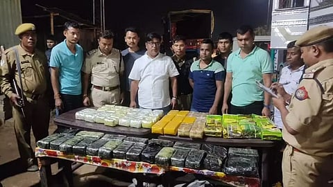 सोनापुर टोल गेट पर 136 करोड़ रुपये से अधिक का नशीला पदार्थ जब्त