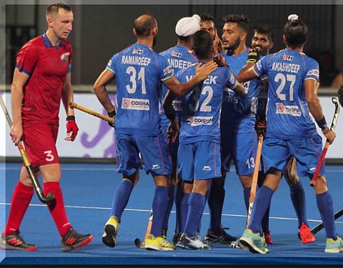 हॉकी में भारत ने पहले मैच में रूस को 10-0 से हराया
