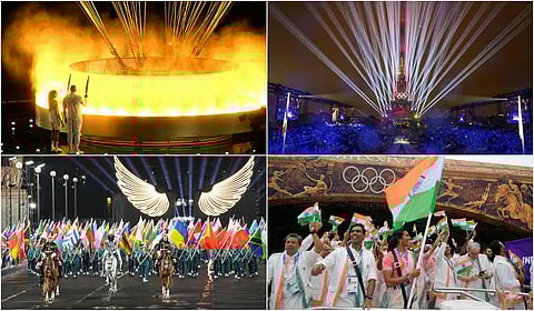 Paris Olympics Opening Ceremony on the River Seine