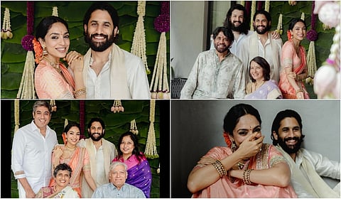 Naga Chaitanya Sobhita Dhulipala Engagment Album