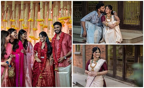 Actor Megha Akash engagement photos