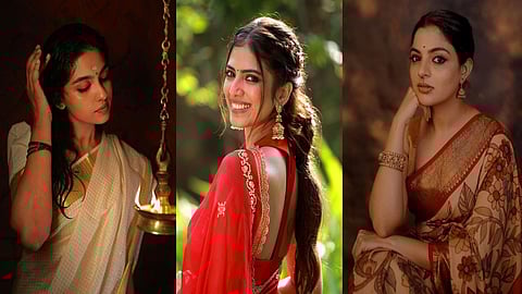 Nikila to Mamitha actress Onam Celebration Album