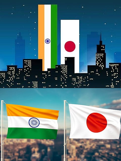 India overtook Japan - dominant countries in Asia