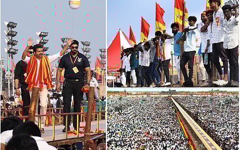 Vijay s tvk maanaadu Mass Moments Photo Gallery