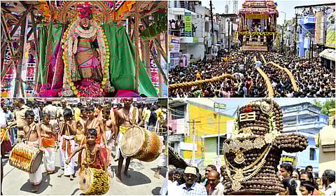 Nellaiappar Temple Aani Festival Chariot - Photo Gallery