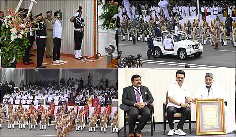 79th Independence Day: CM MK Stalin hoists the national flag at the fort - Photo Gallery