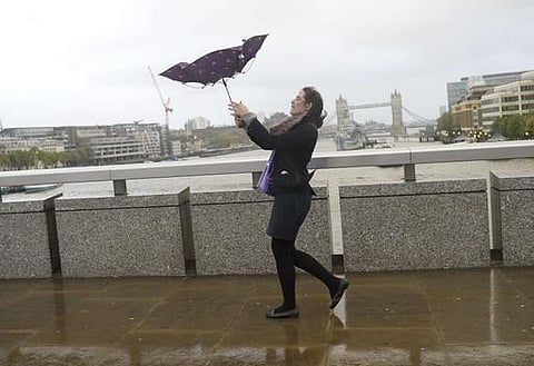 பிரிட்டனை தாக்கிய செயிண்ட் ஜூடு புயல்: 5 பேர் பலி