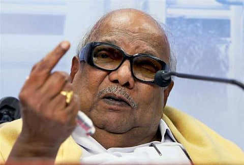 மெக்ரேவுக்கு விசா மறுத்தது மலிவான தந்திரம்: கருணாநிதி