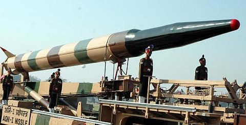 அக்னி-1 ஏவுகணை வெற்றிகரமாக சோதனை