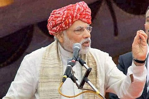 பதவி ஆசை நஞ்சுடன் வாழ்கிறது காங்கிரஸ்: மோடி பதிலடி