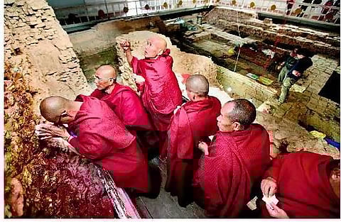 புத்தரின் காலம் கி.மு. 6 ஆம் நூற்றாண்டு! - பழமையான புத்த விஹாரை தோண்டியெடுப்பு