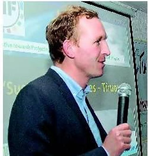 பசுமை சான்றிதழ் பெற்றால் திருப்பூரின் ஏற்றுமதி அதிகரிக்கும்: தோர் நீல்சன்