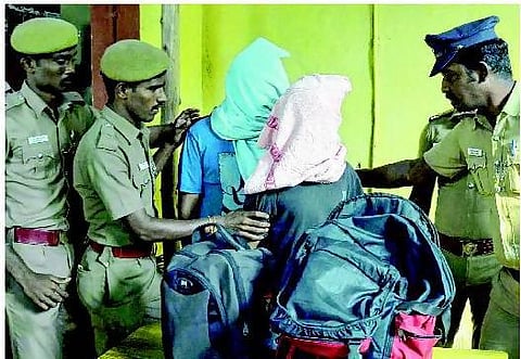 சென்னையில் கஞ்சா கடத்திய கல்லூரி மாணவர்கள் கைது