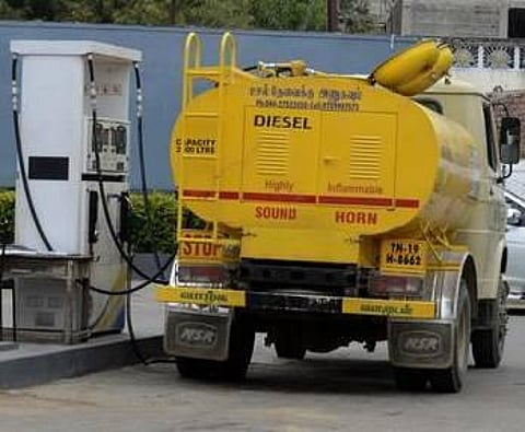 டீசல் நுகர்வு குறைந்தது