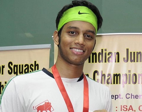 சர்வதேச ஸ்குவாஷ் போட்டி: இந்திய வீரர் மகேஷ் சாதனை