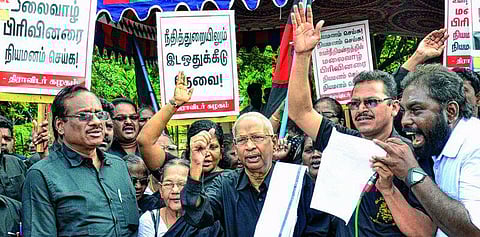 நீதிபதிகள் நியமனம்: கொலிஜியம் முறையை மாற்ற வேண்டும் கி.வீரமணி கோரிக்கை