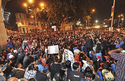 விலைவாசி உயர்வுக்கு எதிராக மலேசியாவில் போராட்டம்