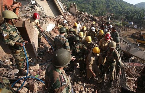 கோவா கட்டிட விபத்து: பலி எண்ணிக்கை 15 ஆக உயர்வு