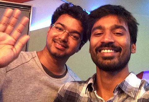 விஜய்யுடன் ஆட்டம் போட்ட தனுஷ்