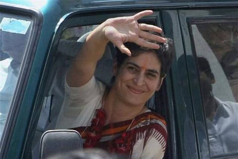 காங். உயர்நிலைக் கூட்டத்தில் ராகுலுடன் பிரியங்கா பங்கேற்பு