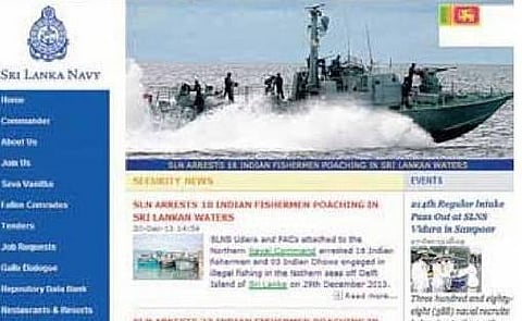 இந்திய மீனவர்கள் எல்லை தாண்டுவதாக இலங்கை அரசு இணையதளத்தில் புகார்: உண்மையில்லை என தமிழக மீனவர்கள் வாதம்