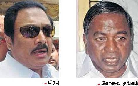 உச்சகட்ட பூசலில் பிரபு, வாசன் கோஷ்டி