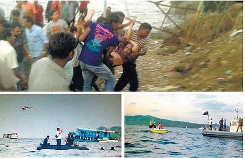 அந்தமான் தீவில் படகு கவிழ்ந்து 22 சுற்றுலா பயணிகள் பரிதாப பலி: பெரும்பாலானவர்கள் காஞ்சிபுரத்தில் இருந்து சென்றவர்கள்