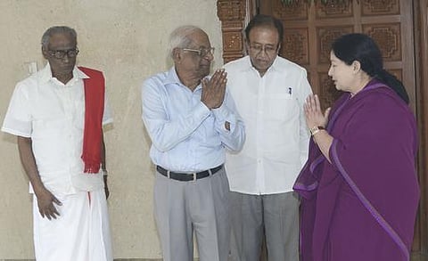 கூட்டணி வெற்றி பெற்றால் ஜெயலலிதாவே பிரதமர்: போயஸ் கார்டனில் ஏ.பி.பரதன் பேட்டி