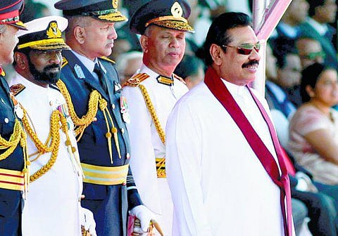 இலங்கைக்கு எதிராக தீர்மானம்: அமெரிக்காவுக்கு ராஜபக்சே கண்டனம்