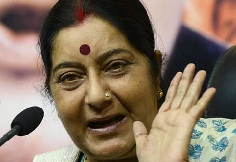 ஊழலுக்கு எதிரான ஆவணங்களை அரசு சிதைத்து விட்டது: சுஷ்மா ஸ்வராஜ்