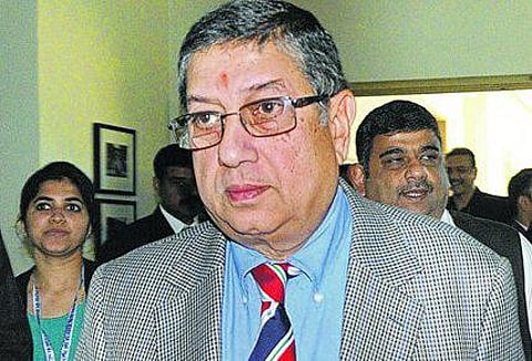 தேர்தல் தேதி வெளியான பிறகே ஐபிஎல் நடைபெறும் இடம் குறித்து முடிவு: பிசிசிஐ தலைவர் என். சீனிவாசன்