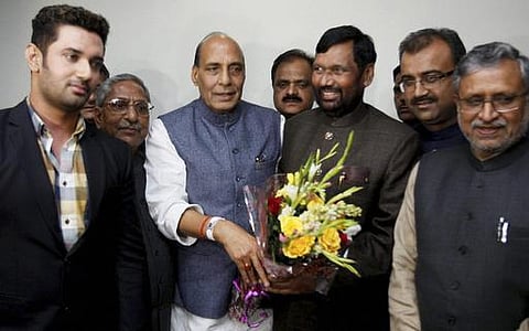 தேசிய ஜனநாயக கூட்டணியில் பாஸ்வான் கட்சிக்கு 7 தொகுதிகள்