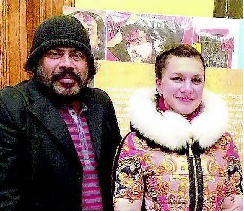 கார்ல் மார்க்ஸ் வேடத்தில் ஒரு தமிழர்