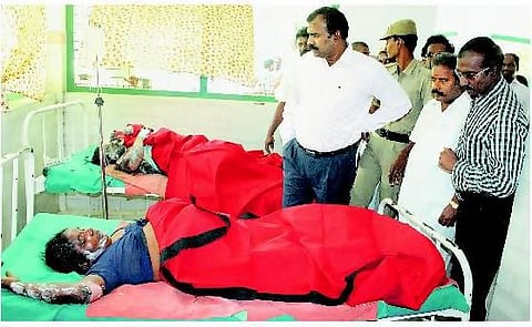 காஞ்சிபுரம் பட்டாசு ஆலையில் தீ விபத்து: பெண் பலி; 8 பேர் படுகாயம்