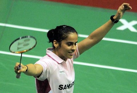 ஆல் இங்கிலாந்து பாட்மிண்டன்: காலிறுதியில் சாய்னா